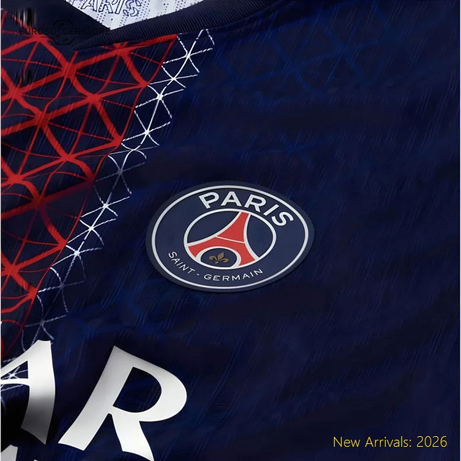 Premium 2025-2026 Paris Sg Home Dri-fit Adv Authentic Shirt (mbappe 7)