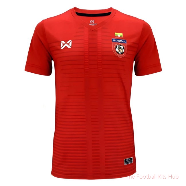 Men 2021-2022 Myanmar Home Shirt