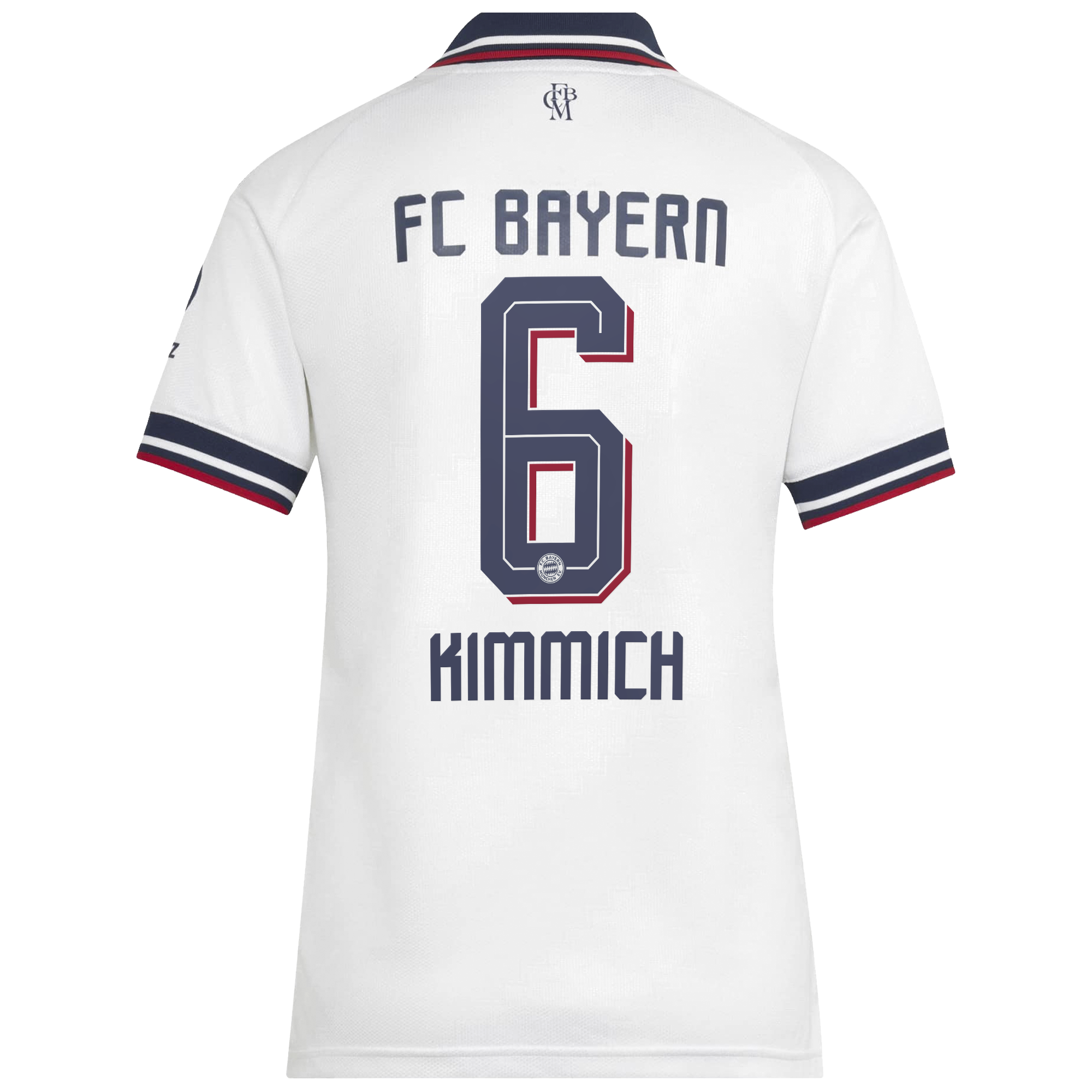 [SJH] Joshua Kimmich Bayern Munich Women's 2026/27 Away Replica Jersey - White