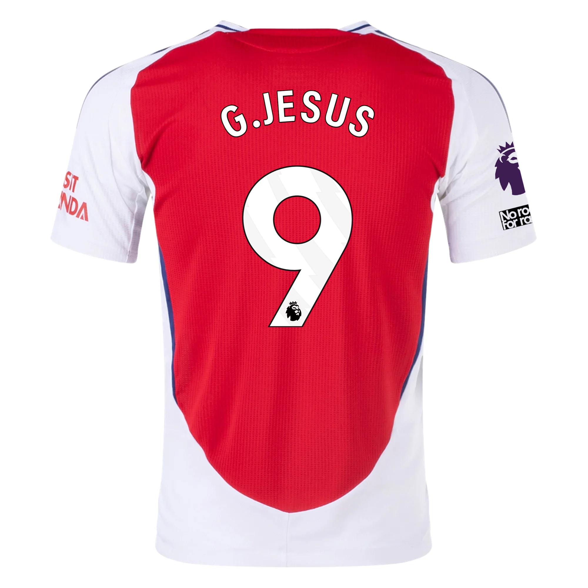 Arsenal Gabriel Jesus 2024-2025 UCL Home Jersey – Authentic Shirt