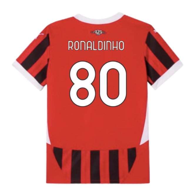 2024-2025 Home Shirt by AC Milan (Kids