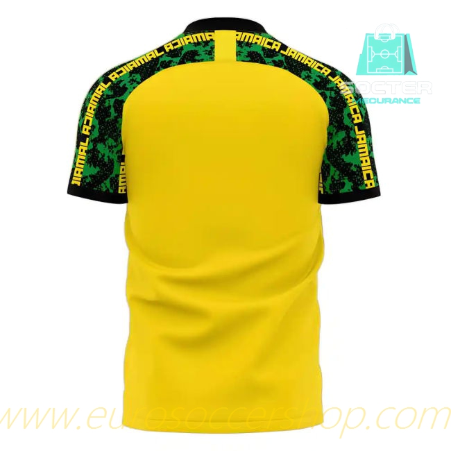 2025/26 Campaign Jamaica Home Jersey Match Quality Junior