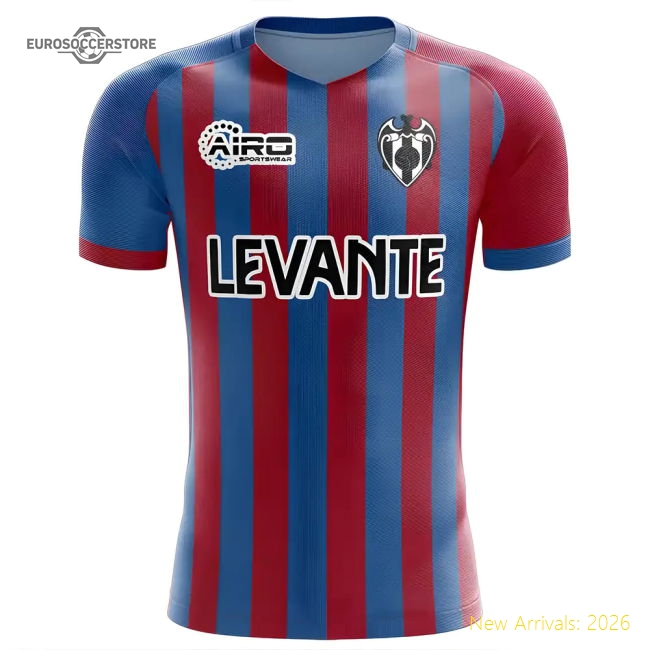 Levante 2025 Home Jersey Shirt Football Fan Apparel