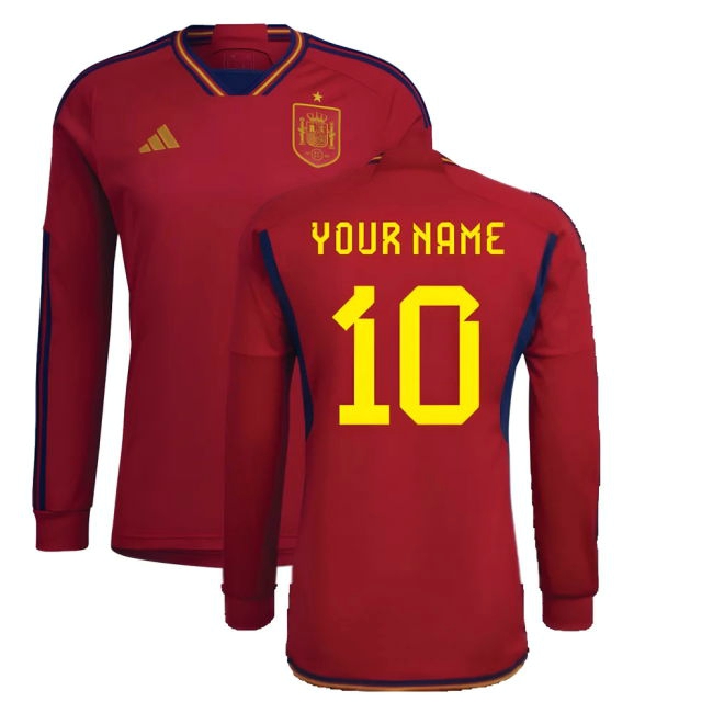 Spain 2022-2023 Home Shirt - (Adult