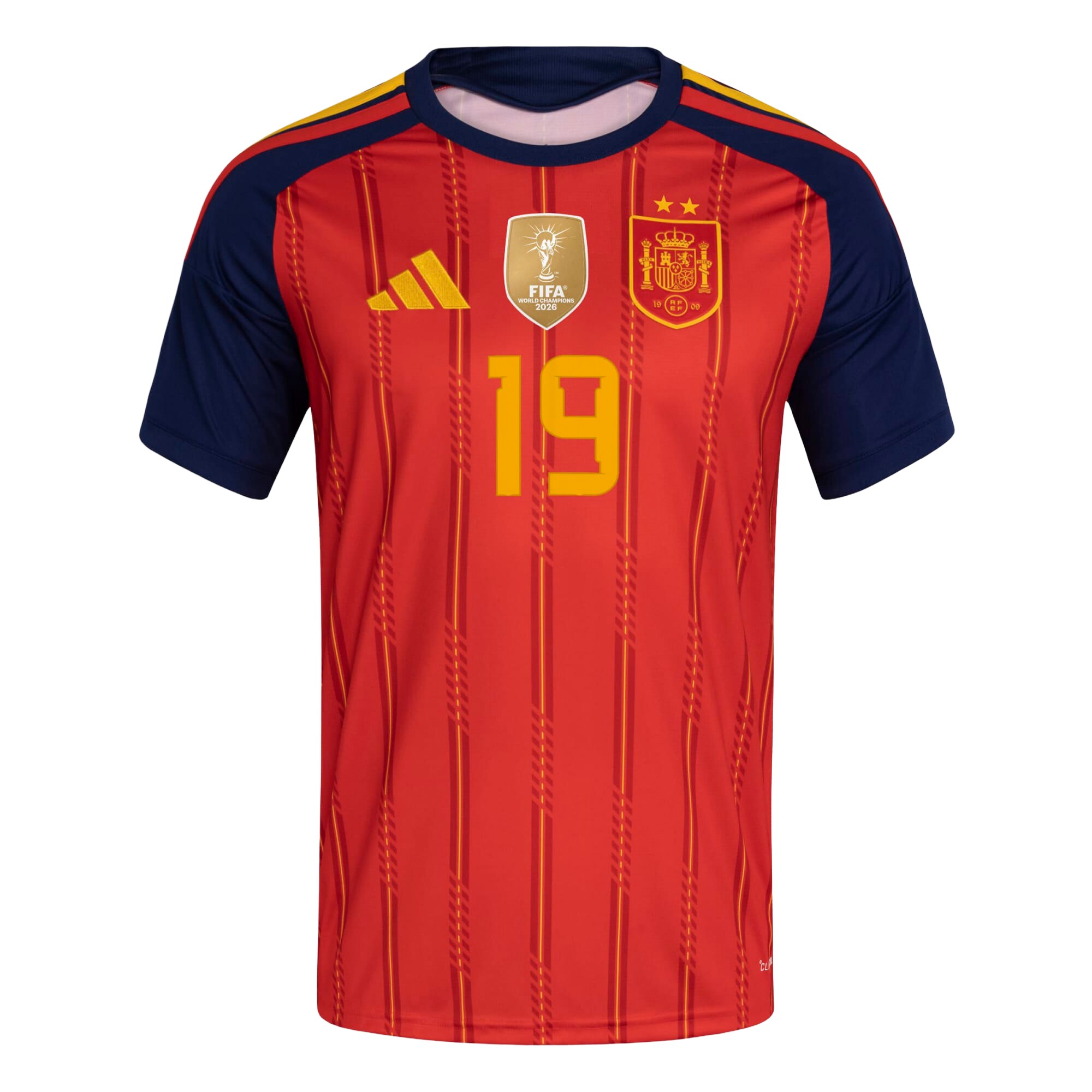 [SJH] Lamine Yamal Spain National Team 2026 FIFA World Cup Champions Replica Jersey - Red