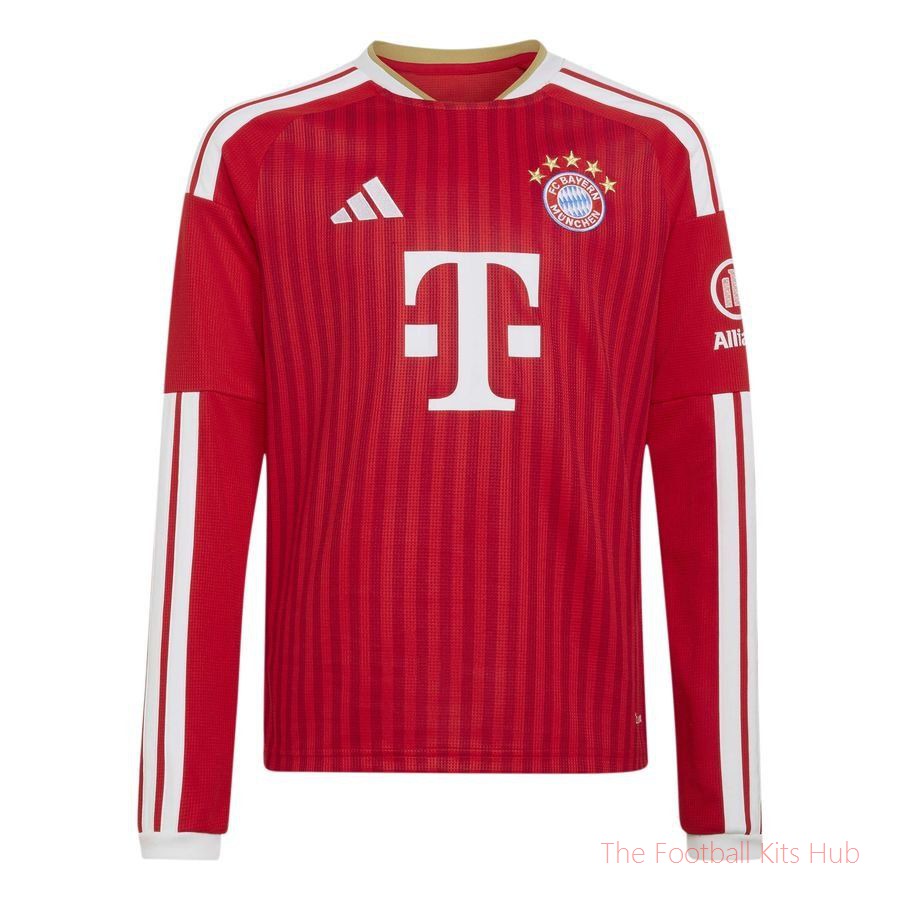 [SJH] Bayern M¿╣nchen Home Shirt 2026/27 Kids Long Sleeves PRE-ORDER