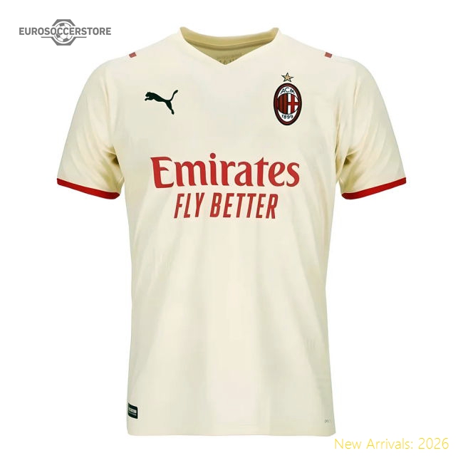 2021-2022 Ac Milan Away Match-ready Jersey Nike Dri-fit