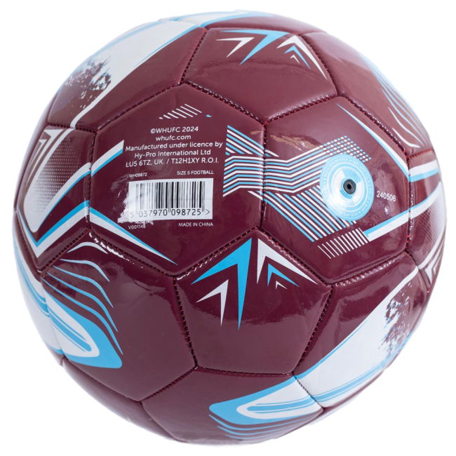 Retro West Ham West Ham United FC Turbine Football for Match Day