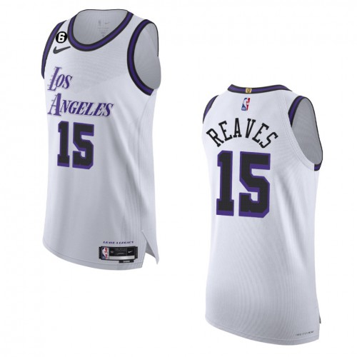 Lakers White Angeles Lakers #15 Nike Jersey - On Sale Game Day Wear
