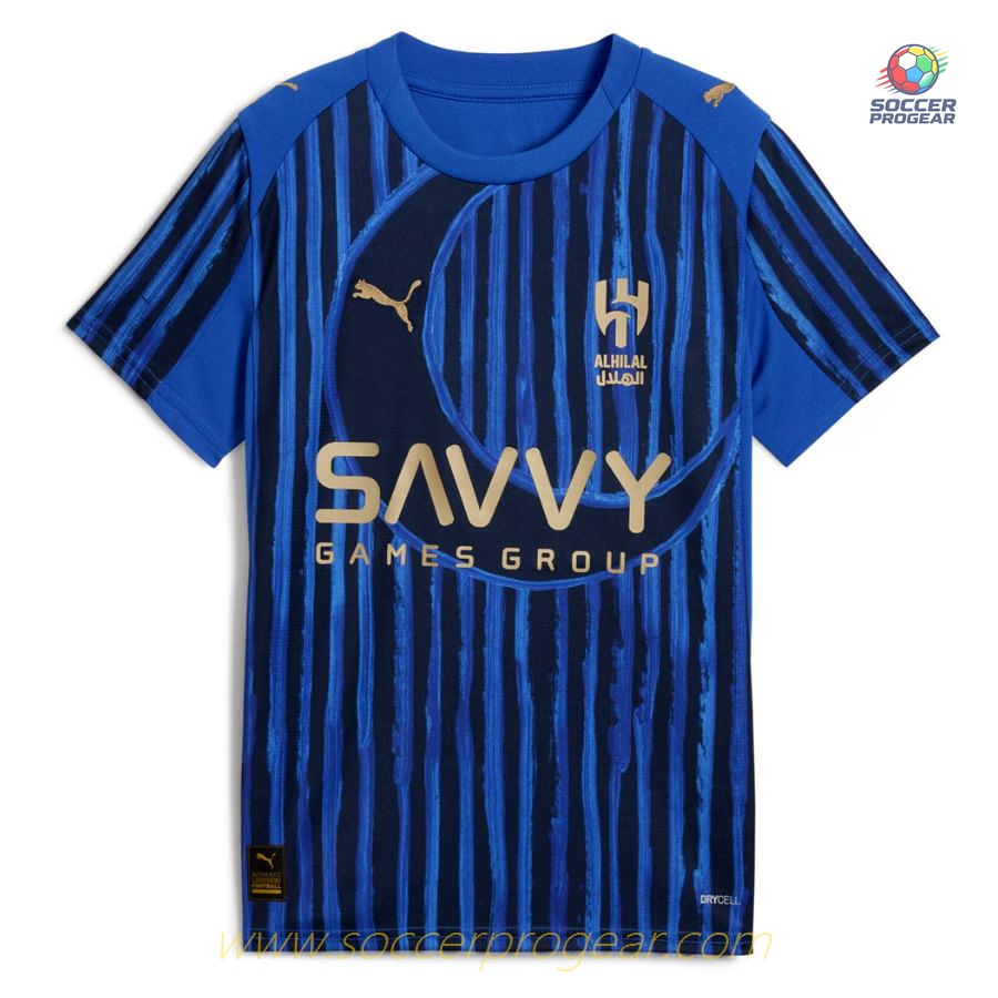 Al Hilal 2025 Club World Cup Home Football Soccer Jersey
