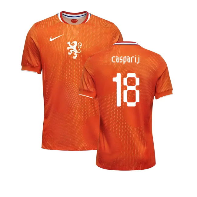 2025-2026 Netherlands Womens Team Shirt (Kids) (Casparij 18)