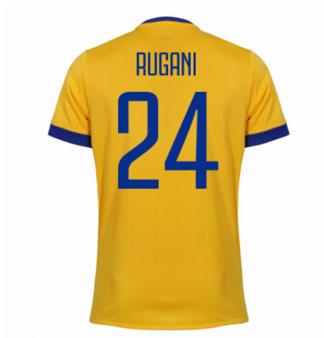 Juventus Away 201718 Rugani 24 Soccer Jersey Shirt - Official Replica