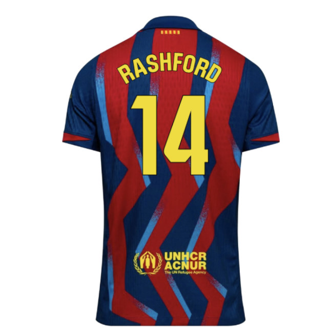 2025-2026 Barcelona Dri-Fit Se Fourth Shirt (Rashford 14)