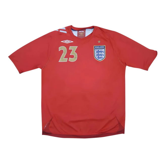 Premium England 2006-08 Away World Euro Breathable Lightweight