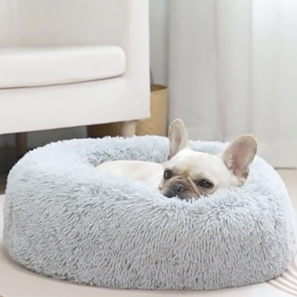 Donutly™: Anti-Anxiety French Bulldog Bed