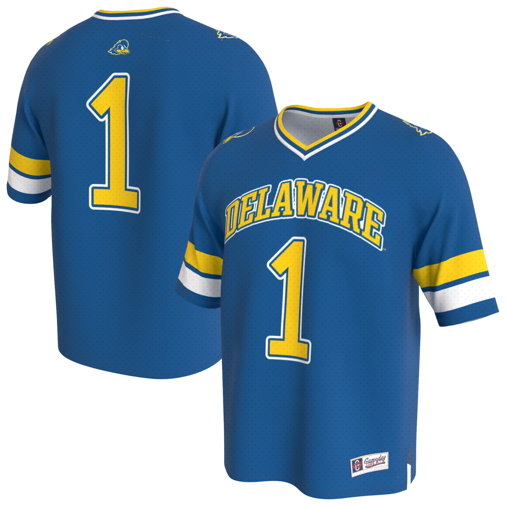 Delaware Fightin' Blue Hens GameDay Greats Unisex Lightweight Collegiate Football Fashion 2026/2027 Football Jersey - Royal