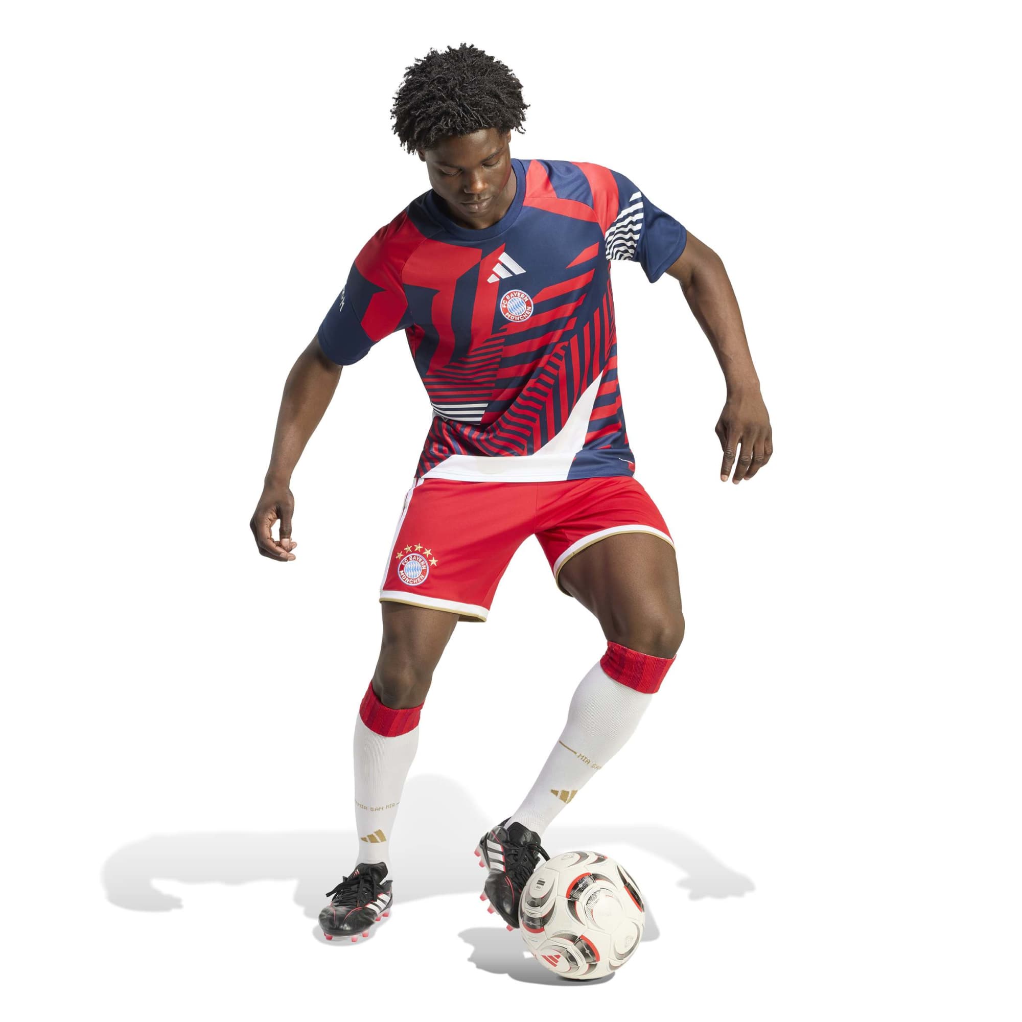 [SJH] Bayern Munich 2026/27 Pre-Match Home Training Jersey - Blue/Red