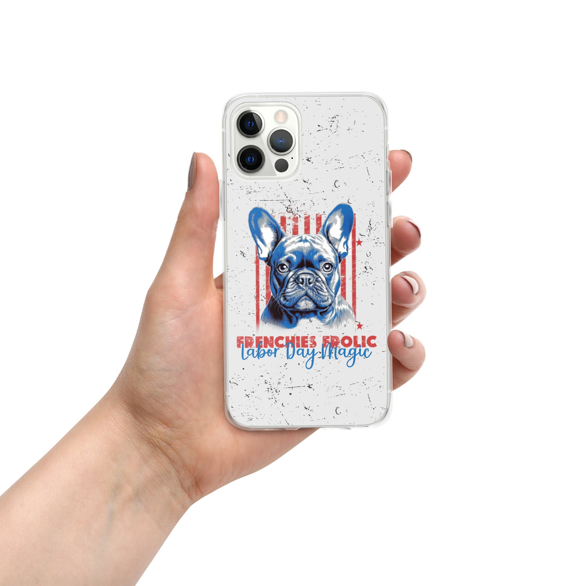 French Bulldog Labor Day With My Fenchie Clear Case For Iphone® Durable Dog Item