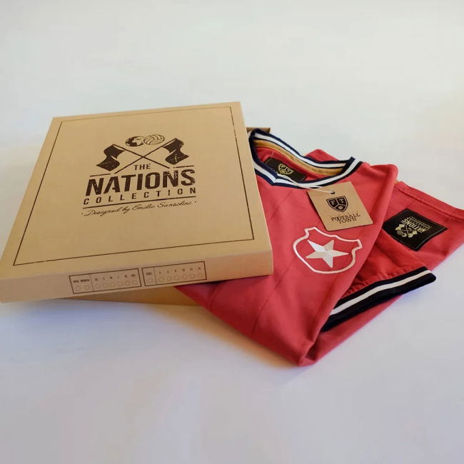 Football Vintage Chile La Roja Soccer Jersey Authentic National