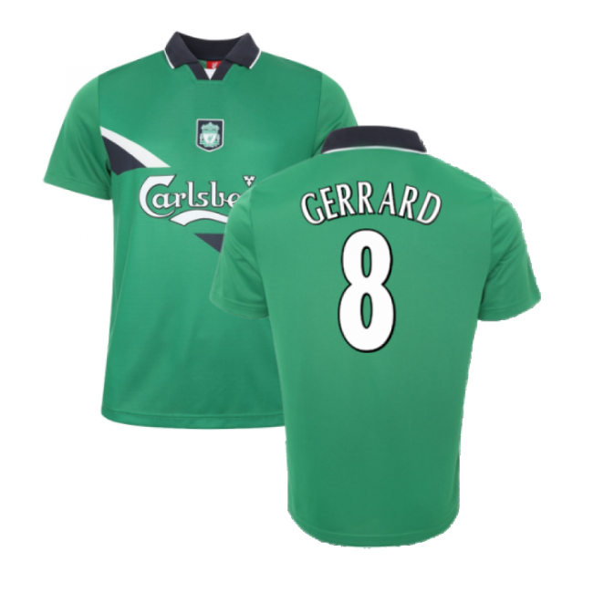 Liverpool Gerrard #8 Top Tier Fervent Updated Design Fan Jersey