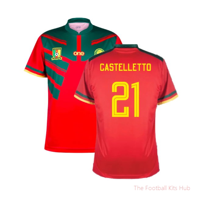 2022-2023 Cameroon Third Shirt (CASTELLETTO 21)