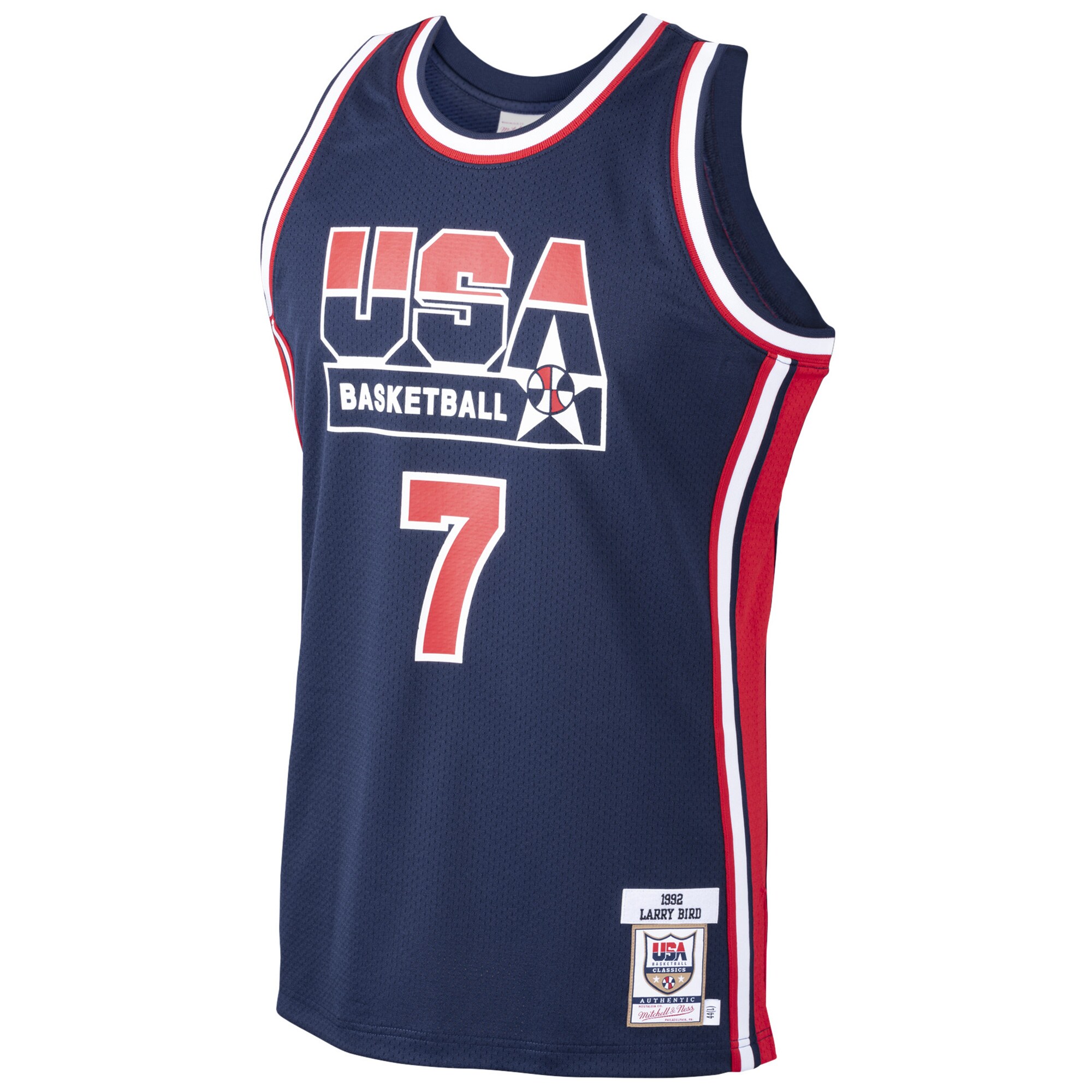 [LK] Larry Bird USA Basketball 1992 Dream Team Authentic Jersey - Navy