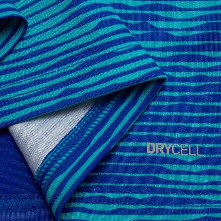 Marseille Training Shirt 1/4 Zip - Royal Sapphire/Team Aqua