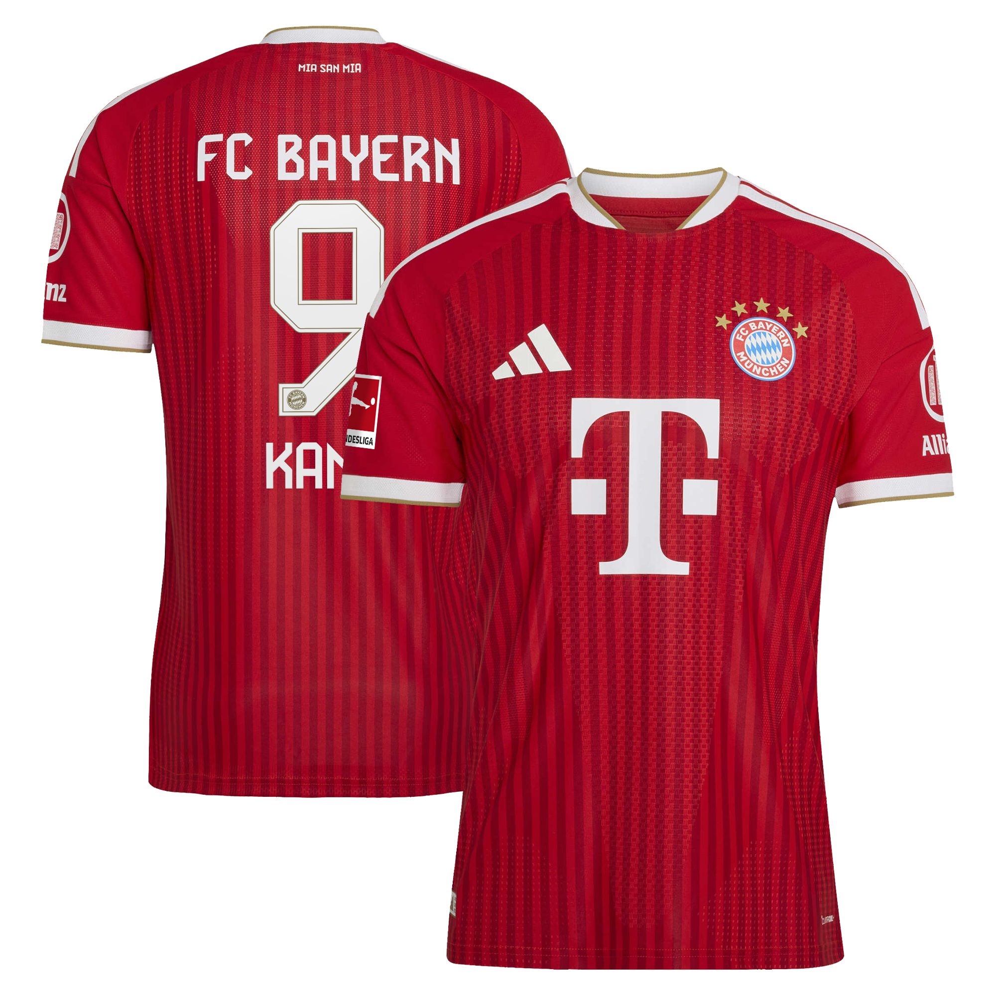 [SJH] Youth Harry Kane #9 Bayern Munich 2026/27 Home On-Field Authentic Jersey - Red