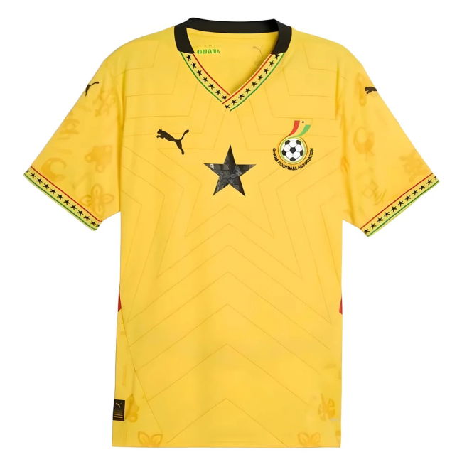Exclusive-Design 2024-2025 Ghana Away Shirt Climate-Control