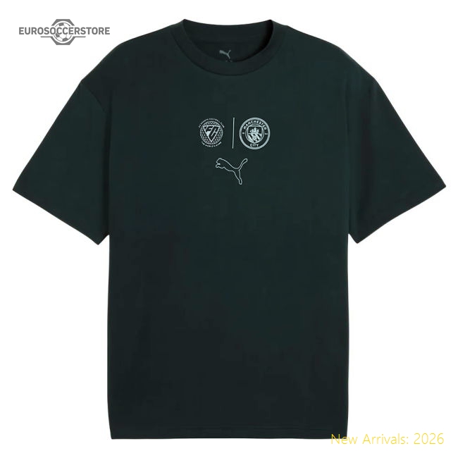 Official 2025-2026 Man City Ftblstatement Cellerator Tee - Cl (green