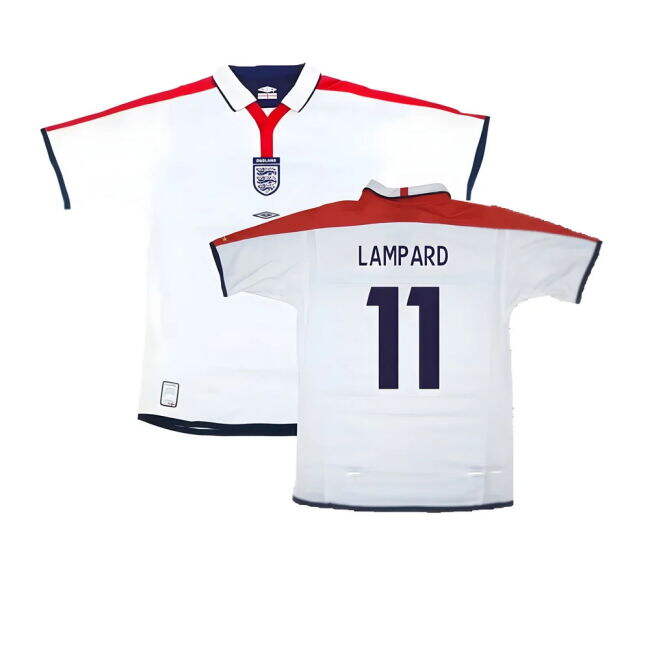 Exquisite England 2003-05 Home Shirt ((Very Good) L) (Lampard 11) Online Shop
