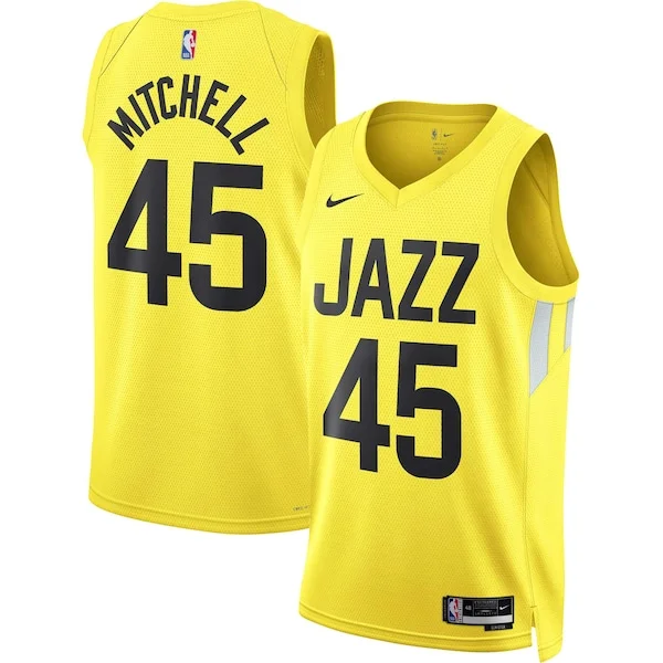 Donovan Mitchell UTA Performance Basketball Jersey - Economical
