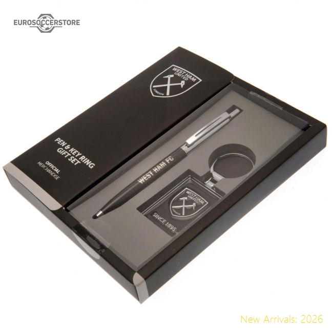 West Ham United FC Pen & Keyring Set