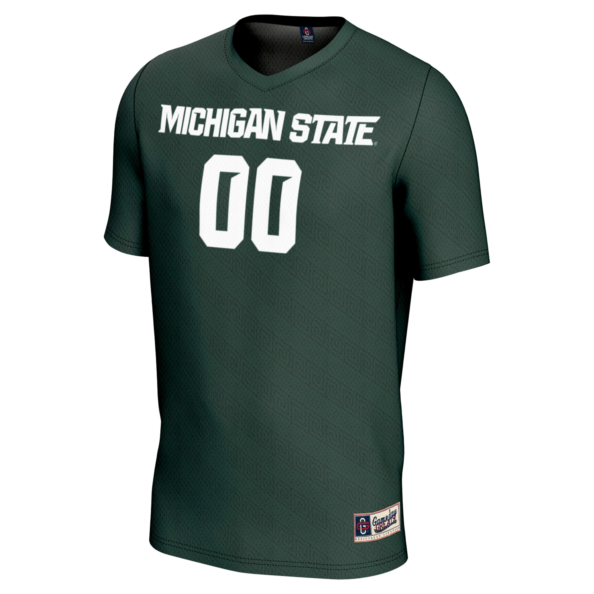 [LK] Michigan State Spartans GameDay Greats Unisex NIL Pick-A-Player Men's Soccer Jersey - Green