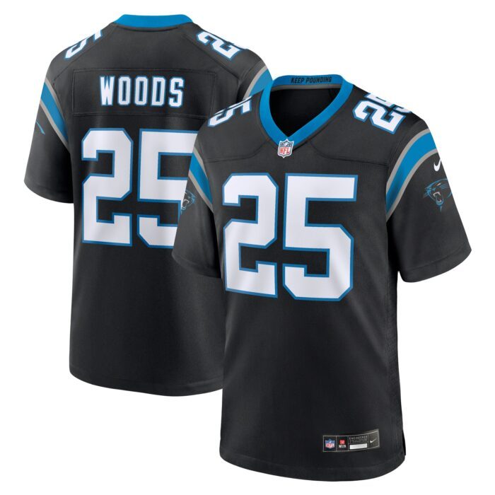 None Men's Champion CAR Panthers Elite Jersey for NFL Fans