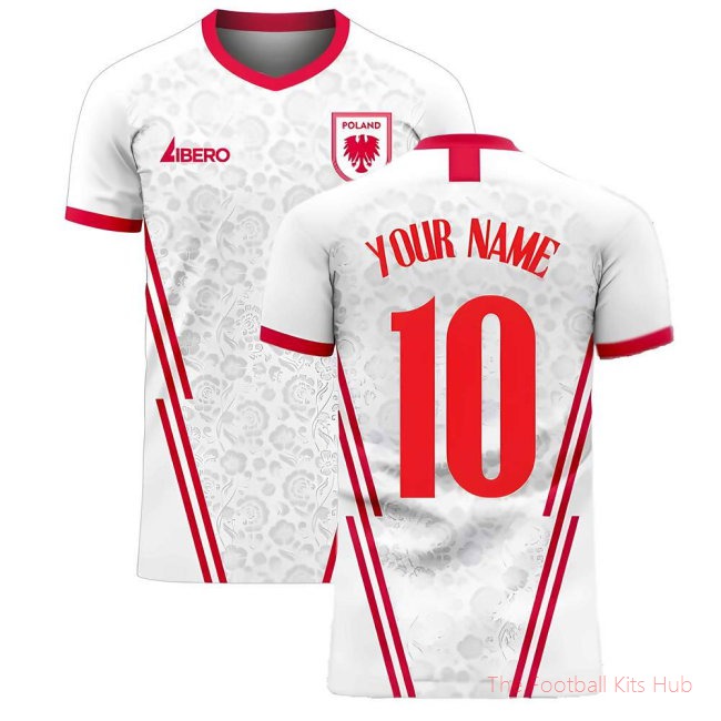 Poland 2025-2026 Home Concept Football Kit (Libero) (Your Name)