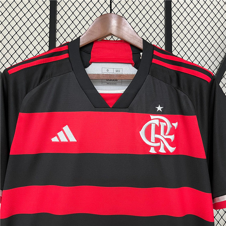 Lightweight CR Flamengo Soccer Shirt Jersey 2425 Home Football Shirt