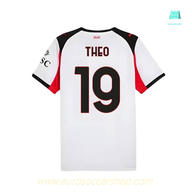2025-2026 AC Milan Away Shirt (Theo 19)