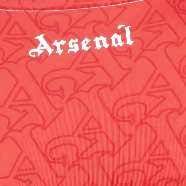 Top Tier Arsenal Arsenal Long Sleeve Home Shirt Gabriel #6 2024-20...