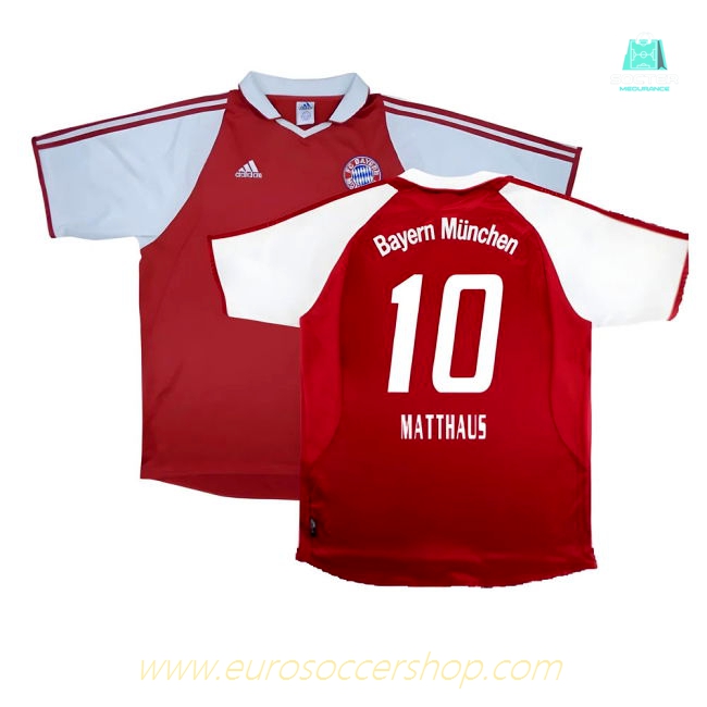Bayern Munich 2003-04 Home Shirt ((Excellent) XL) (Matthaus 10)
