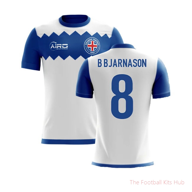 2025-2026 Iceland Airo Concept Away Shirt (B Bjarnason 8) - Kids