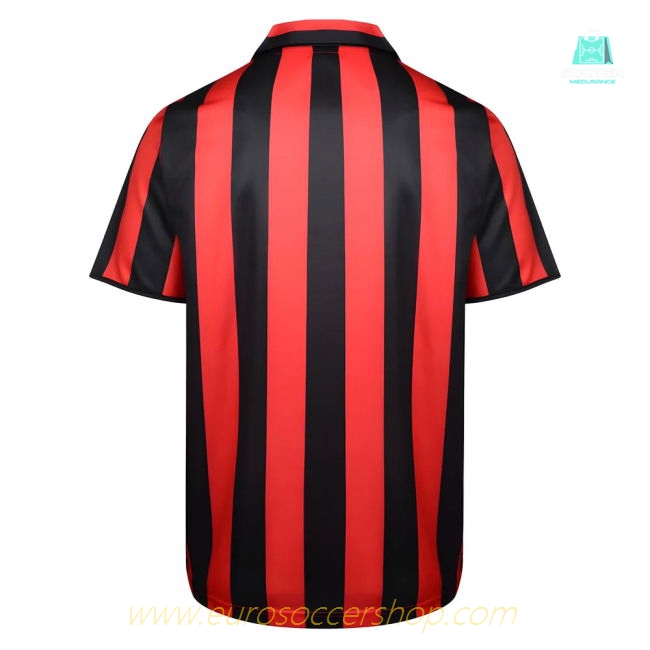 Score Draw Ac Milan 1988 Retro Football Shirt