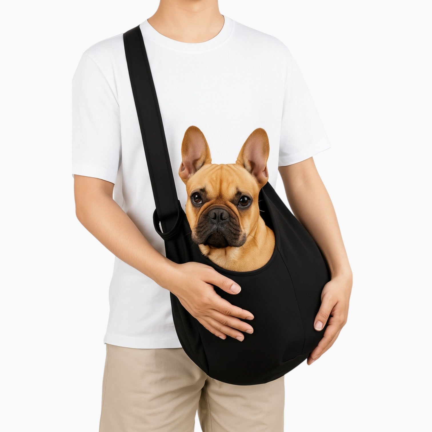 Bulldog Carrier Bag – Ergonomic Pet Carrier Indoor Use | Vet-recommended
