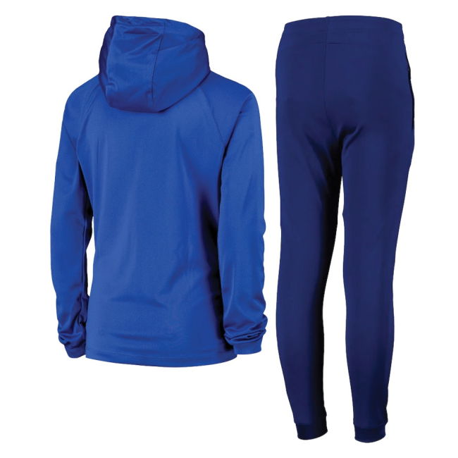 2018-2019 England Woven Football Tracksuit - Blue