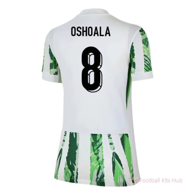 2025-2026 Nigeria Womens Team Away Shirt (Ladies) (Oshoala 8)