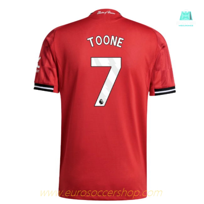 2025-2026 Man Utd Authentic Home Shirt (Toone 7)