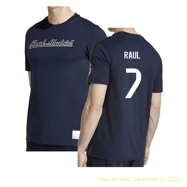 2025-2026 Real Madrid Home None - High Quality Game Day (Raul 7) -...