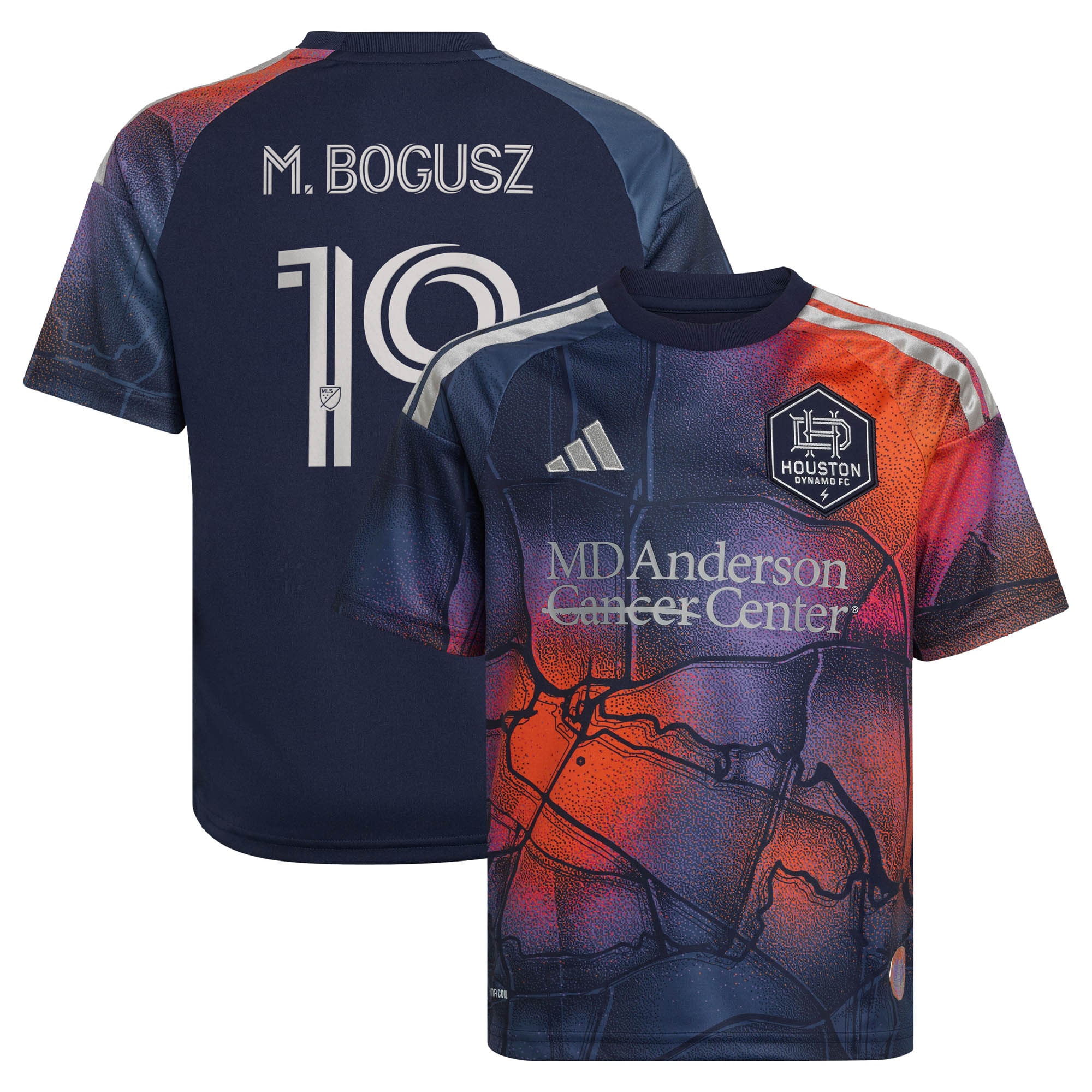 [ESK] Mateusz Bogusz Houston Dynamo FC Youth 2026 Mission Control Replica Jersey - Blue