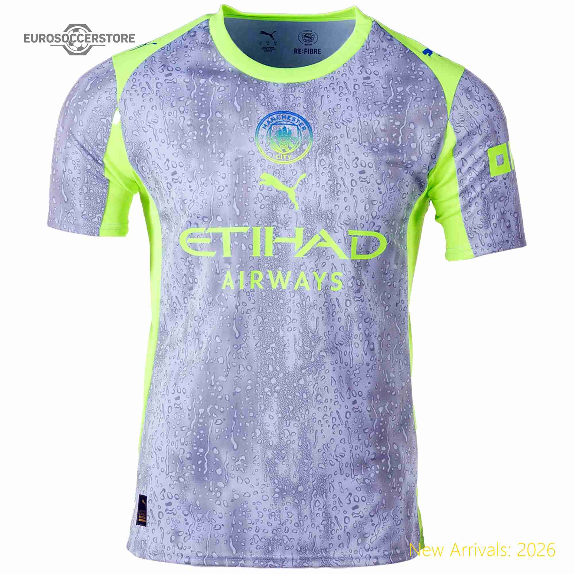 Official Team Merchandise Men Mci Team Professional Third Jersey 2023