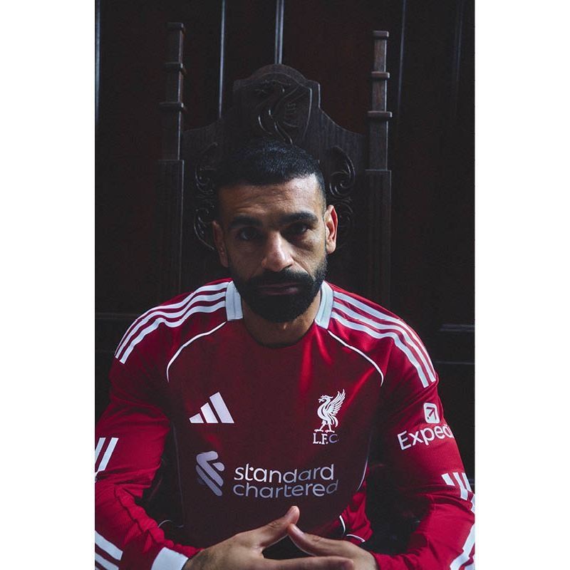 Liverpool Home Shirt 2025/26 Long Sleeves